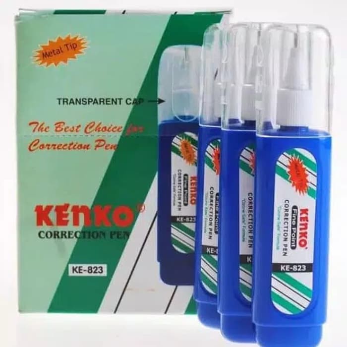ปากกาลบคําผิด / TIP EX KENKO KE-823 / KE 823 / Tip Ex ลิควิด Kenko KE-823