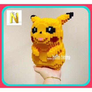 เลโก้เฟืองไซส์จัมโบ้ Xinz 7046 Pokemon Pikachu 1830pcs (แบบเฟือง)