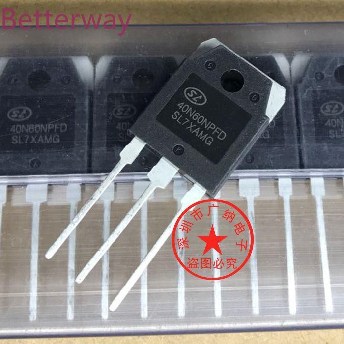 10pcs 5pcs 2pcs 40N60NPFD TO3P 600V 40A พิเศษ IGBT หลอดสําหรับอินเวอร์เตอร์เครื่องเชื่อม TO247 ใหม่ betterway
