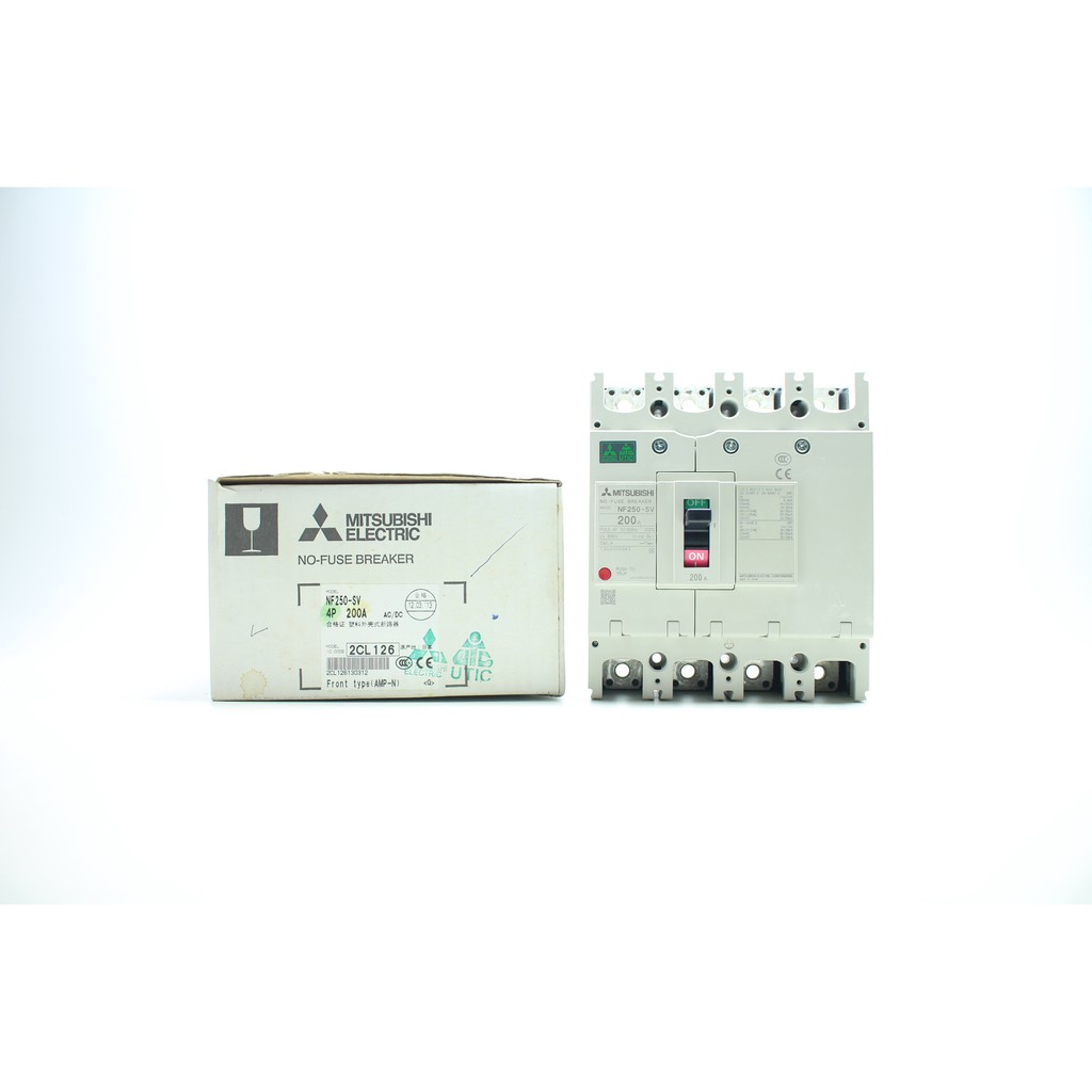 NF250-SV 4P 200A MITSUBISHI  MCCB เบรคเกอร์