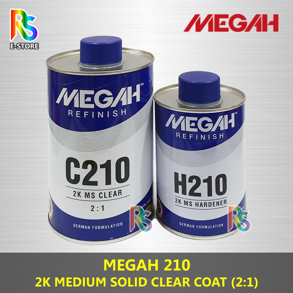 MEGAH 210 2K MS Clear & Hardener 2:1