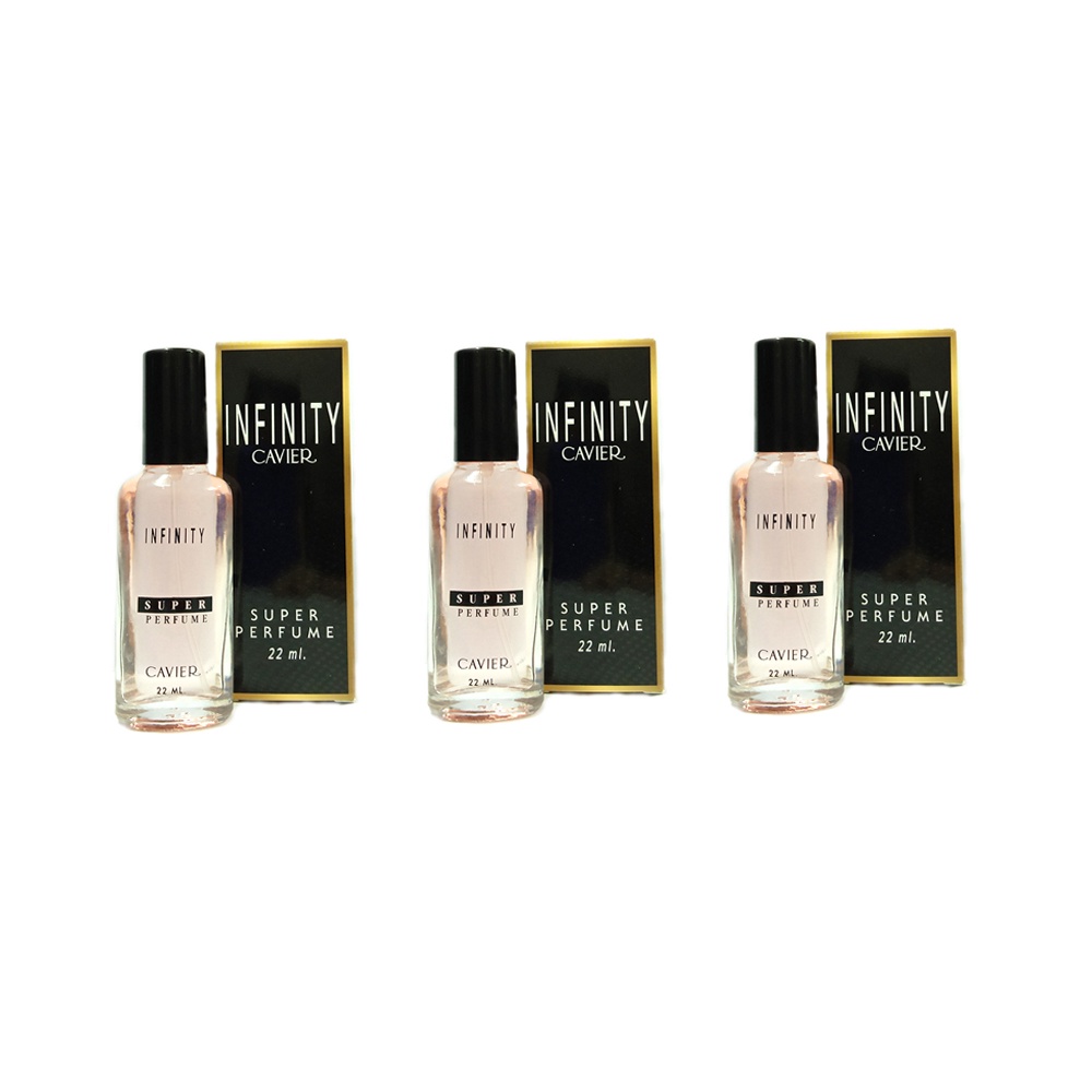 CAVIER Super Perfume Infinity คาเวียร์ ซุปเปอร์ เพอร์ฟูม อินฟินิตี้ 22 ml. 3 ชิ้น ราคา ถูกที่สุด ดีลบีเคเค แกลเลอรีภาพที่ 2