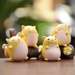 ตุ๊กตามินิ น้องแฮมสเตอร์ set 4 ชิ้น น่ารักๆ ตกแต่งบ้าน ตกแต่งสวน