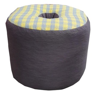 เบาะรองนั่ง  STYLE BASALT 17X13 นิ้ว สีเทา เบาะรองนั่ง หมอนอิงและเบาะ เฟอร์นิเจอร์และของแต่งบ้าน BEANBAG  STYLE BASALT 1
