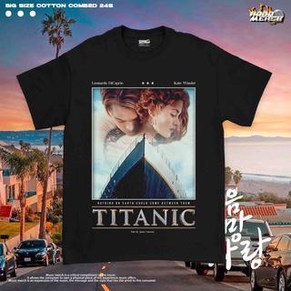 (ขนาดใหญ่) เสื้อยืด พิมพ์ลายภาพยนตร์ไททานิค UNISEX OVERSIZE OVERSIZE TITANIC