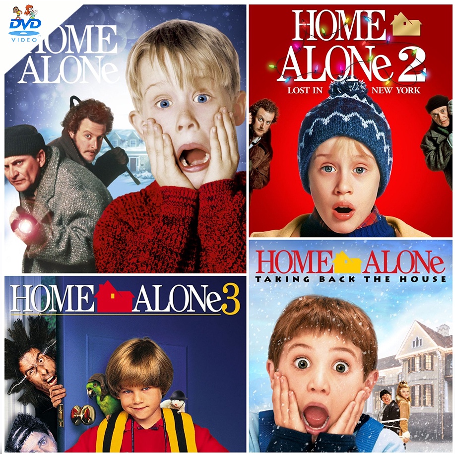 โดดเดี่ยวผู้น่ารัก Home Alone dvd หนังราคาถูก แอคชั่น พากย์ไทย/อังกฤษ/มีซับไทย มีเก็บปลายทาง