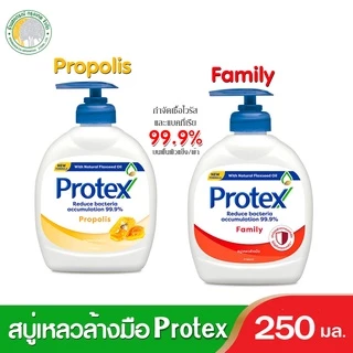 โพรเทคส์สบู่เหลวล้างมือ 250 มล.รุ่น1+1 มี 2สีให้เลือก ล้างมือสะอาด ปกป้องได้อย่างมั่นใจ