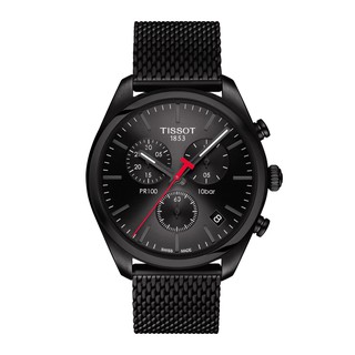 Tissot PR100 Quartz ทิสโซต์ พีอาร์ 100 สีดำ T1014173305100 นาฬิกาผู้ชาย