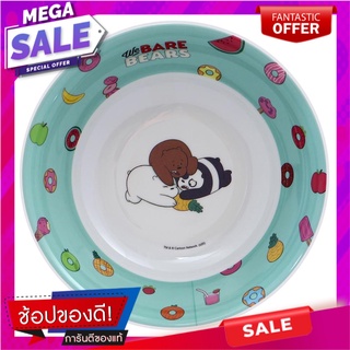 ชามเมลามีน 7" SUPERWARE WE BEAR BEARS อุปกรณ์ใส่อาหาร MELAMINE BOWL 7" SUPERWARE WE BEAR BEARS