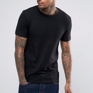 Parallax | เสื้อยืดสีดำ บางเบา นุ่มสบาย