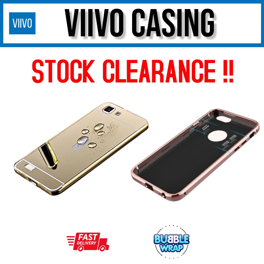 ViIvo Y15 / Y21 /Y37 / Y31 เคสหลังกระจกอลูมิเนียม