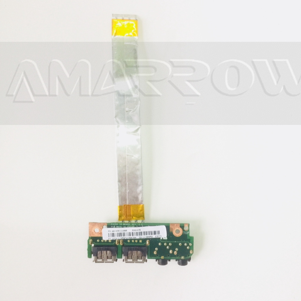 บอร์ดเสียงแล็ปท็อป USB สําหรับ Asus K43 K43SV K43SD A43S X43S K43S K43SJ P43SJ K43E 2.0