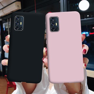 เคสโทรศัพท์ ซิลิโคนเจลลี่นิ่ม TPU เนื้อแมตต์ สีลูกกวาด สำหรับ VIVO V17 V17 1919 6.44 นิ้ว