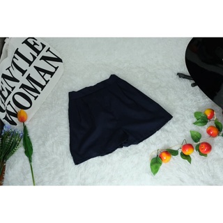 พร้อมส่ง 📣❗ กางเกงขาสั้นสีกรมพื้น