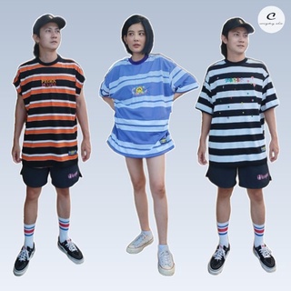 Everyday.Chic.Bkk เสื้อ Oversize งานปักอย่างดี​ cotton​100 แบรนด์ HOOKUP​