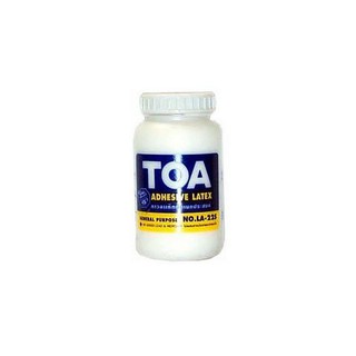 กาวลาเท็กซ์ ทั่วไป TOA WH 4OZ | TOA | F10198K9780022S กาว เคมีภัณฑ์ก่อสร้าง ต่อเติมซ่อมแซมบ้าน กาวลาเท็กซ์ ทั่วไป TOA WH