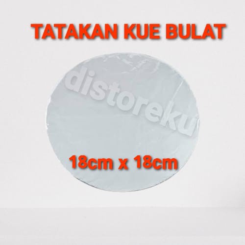 PLYWOOD BOARD BASE FOR TART CAKE ขนาด 18x18cm PLYWOOD ROUND WOODEN BASE