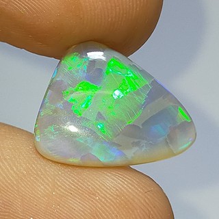 พลอย โอปอล ออสเตรเลีย ธรรมชาติ แท้ ( Solid Opal Australia ) หนัก 4.03 กะรัต