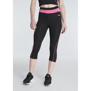 TEENS SPORT กางเกงฟิตเนส ออกกำลังกาย 3-5 ส่วน TC84 POLY SPANDEX - PINK