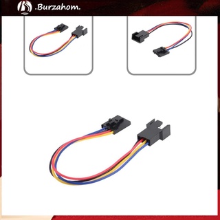 Bur 5Pin To 4Pin Fan อะแดปเตอร์แปลงขยายสายเคเบิ้ลสําหรับ Dell Pc แล็ปท็อป