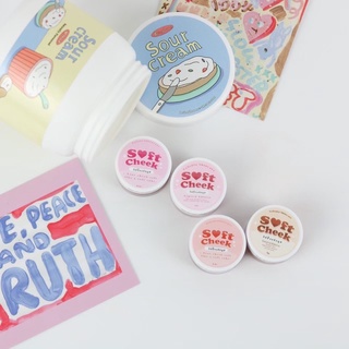 บรัชมูส soft cheek  วิปปิ้งบรัชมูส ใช้ได้ทั้งตา แก้ม ปาก