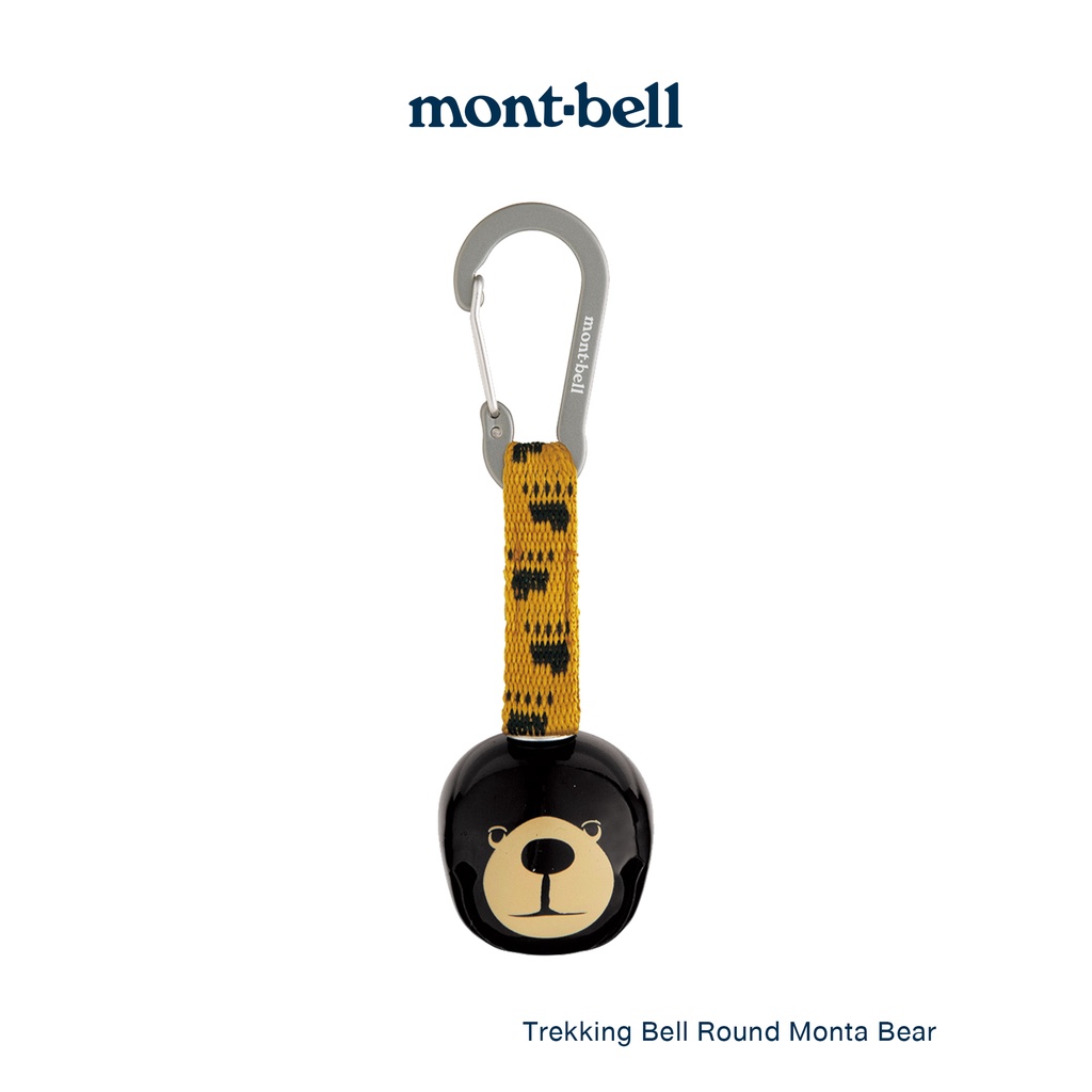 Montbell กระดิ่งลายหมี รุ่น 1134179 Round Trekking Bell Monta Bear