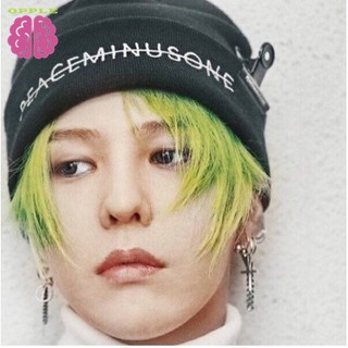 37DDO หมวกถักปักลายตัวอักษร GD
