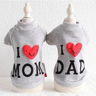 เสื้อมีแขนMom &amp; Dad **สินค้านำเข้า**