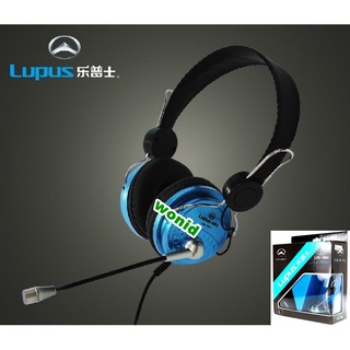 หูฟัง Lupus LPS-1004  พร้อมไมค์ ใช้ได้ทั้งเด็กและผู้ใหญ่ Headset with Microphone Suitable for kid &amp; adult