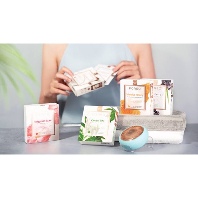 ขายแยกแผ่น Foreo UFO mask Farm to Face มาส์กแผ่น สำหรับเครื่อง foreo ufo