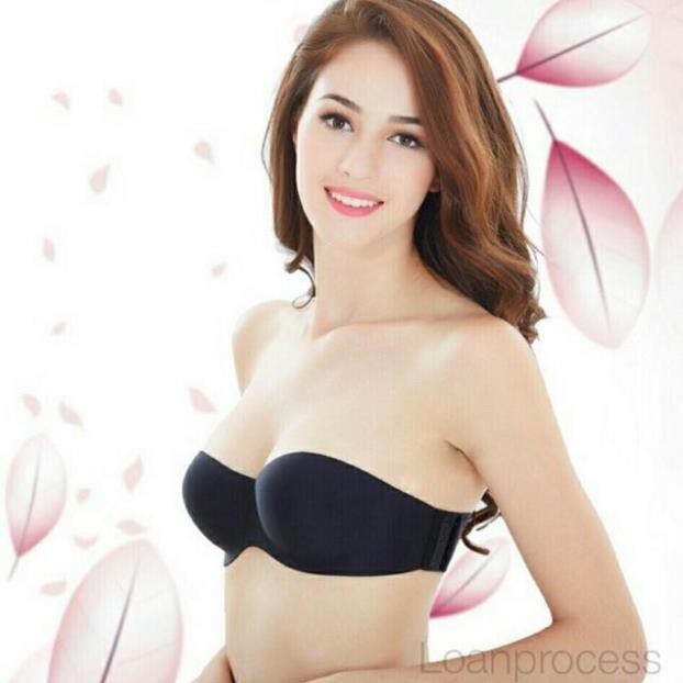 เสื้อเกาะอกเกาะอกไร้สาย (รวมสายรัดด้านใน)...