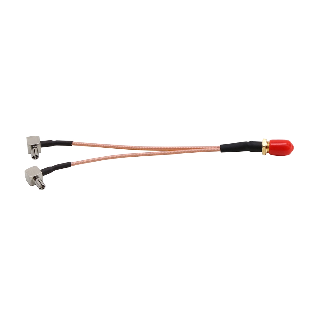 SMA Female To TS9 Male Connector Converter Splitter Combiner สําหรับเราเตอร์โมเด็ม 4G
