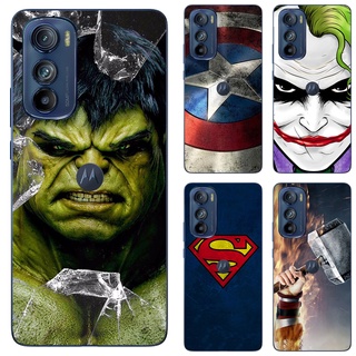 เคสโทรศัพท์ซิลิโคน TPU แบบนิ่ม ลายซุปเปอร์ฮีโร่ Marvel สําหรับ Motorola MOTO Edge 30