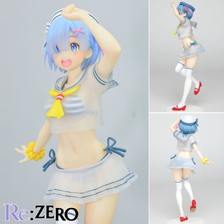 Figure ฟิกเกอร์ Model Re Zero Starting Life in Another World รีเซทชีวิต ฝ่าวิกฤตต่างโลก Rem เรม Precious Marine Look