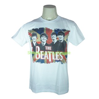 เสื้อวง The Beatles เสื้อไซส์ยุโรป เดอะบีเทิลส์ PTA8043 เสื้อวงดังๆ วินเทจ