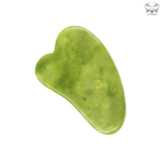 Gua Sha หินหยกกัวซ่าสําหรับนวดใบหน้าและลําคอ