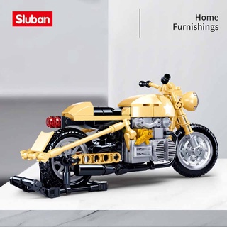 Sluban บล็อคตัวต่อรถจักรยานยนต์ R-75 B0959 223 ชิ้น