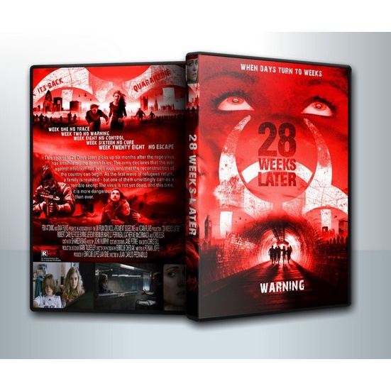 [ DVD Movie มีปก+สกรีนแผ่น-ไม่มีกล่อง ]  28 Weeks Later  มหันตภัยเชื้อนรกถล่มเมือง ( 1 DVD )
