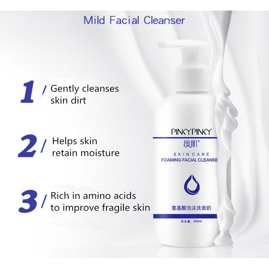 amino acid mild facial cleanser