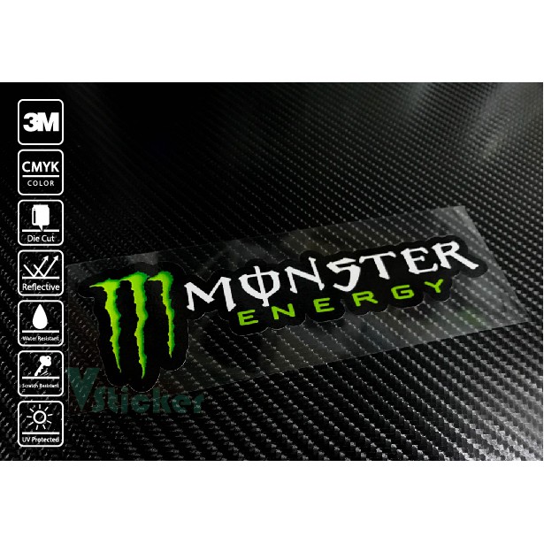 สติ๊กเกอร์ Sticker Monter 012 | Shopee Thailand