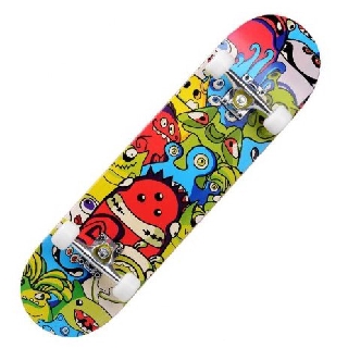 Skateboard สเก็ตบอร์ด 80cm เด็ก สเก็ตบอร์ดผู้ใหญ่ สเก็ตบอร์ดคนโต สเกตบอร์ด