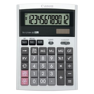 เครื่องคิดเลข แคนนอน conon tx-1210 HI