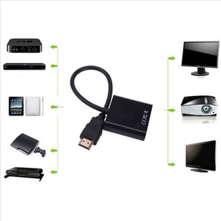 HDMI Male to VGA Female Video Converter Adapter Cable