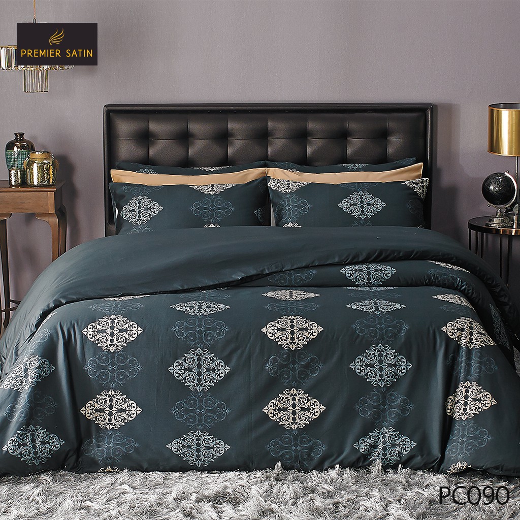 Royal Touch ผ้านวม 60″x80″ Cotton sateen 100% ป้องกันไรฝุ่น นุ่มลื่นเงางามดุจไหม PC.3
