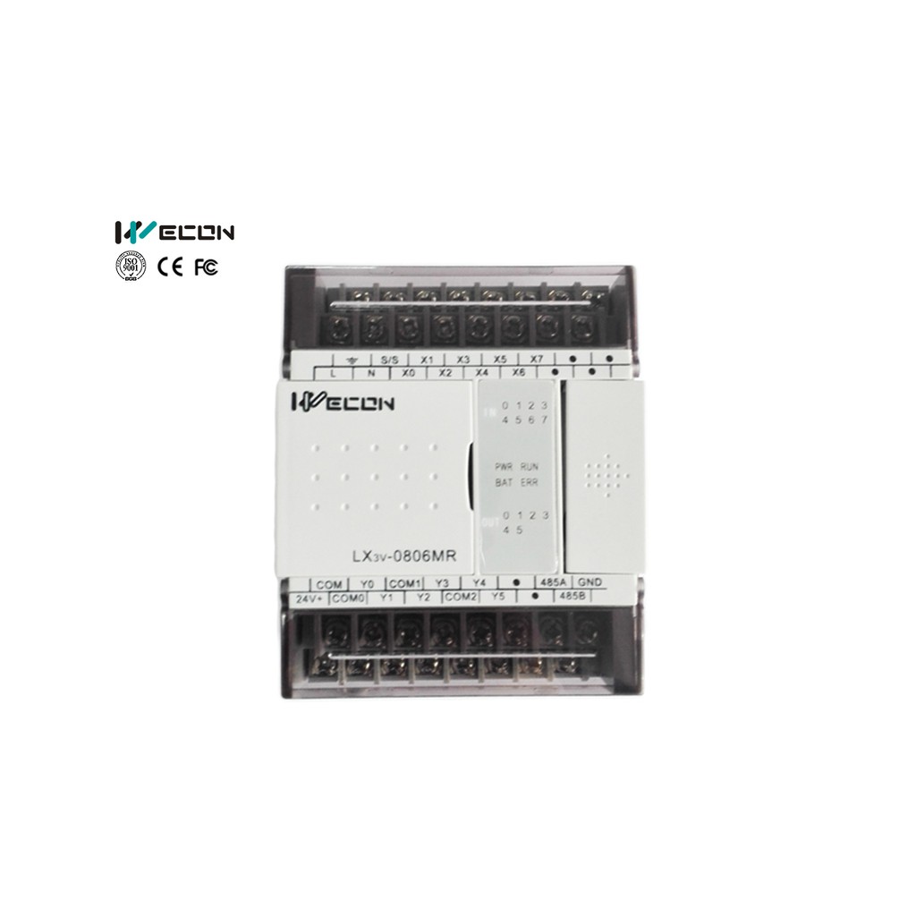 Wecon 14 I/O PLC : LX3V-0806MR