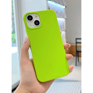 เคส โทรศัพท์ไอโฟน(iphone) สีเขียวนีออน