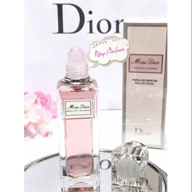 MISS DIOR BLOOMING BOUQUET Edp /  Miss Dior Absolutely Blooming Edp Roller Pearl ( กล่องซีล )