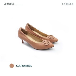 LA BELLA รุ่น LB HEELS - CARAMEL