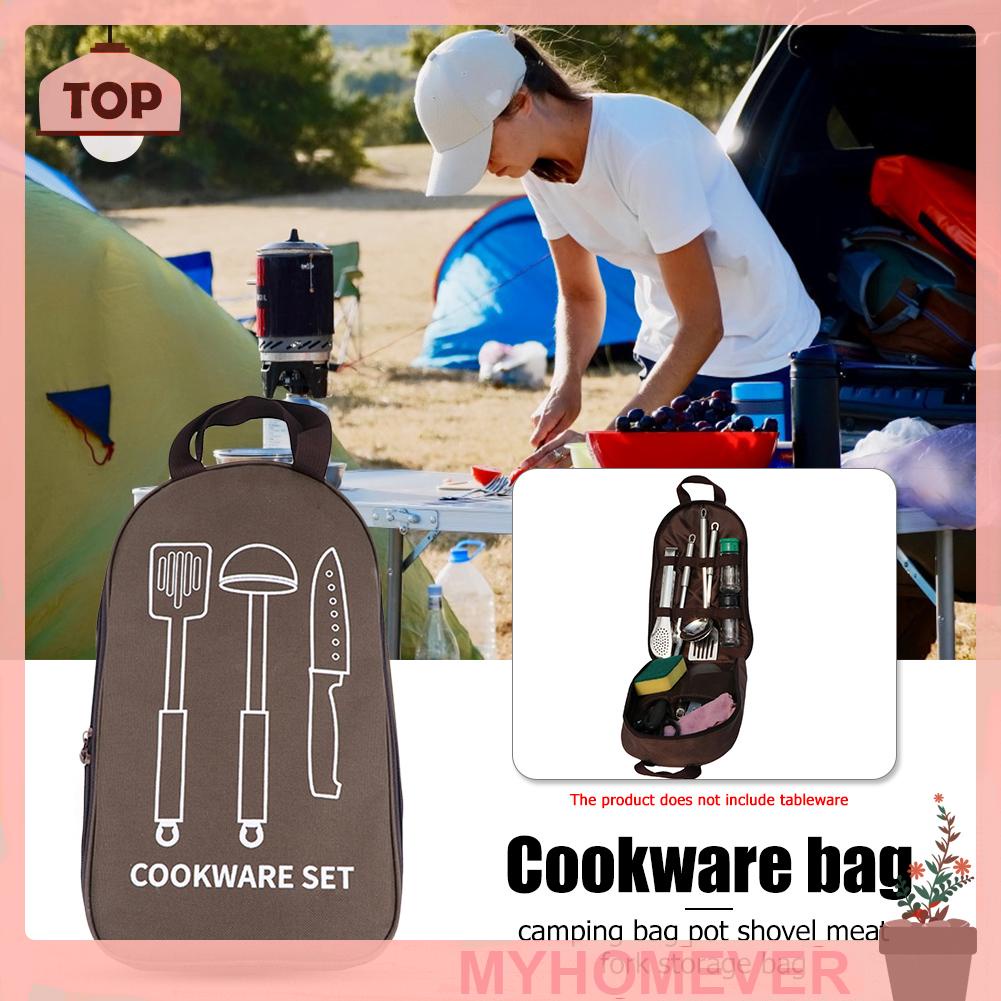 Outdoor Camping Cookware Storage Container Bags Travel Hiking Picnic
