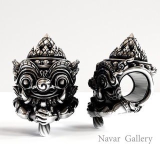 Navar Gallery : ชาร์มท้าวเวสสุวรรณ เนื้อเงินแท้ 92.5 Vessavana Charm Silver 92.5